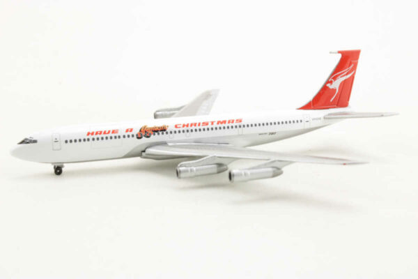 Boeing 707-300C Qantas "Have a Qantastic Christmas" VH-EAB Herpa 529488 1:500 – Bild 3