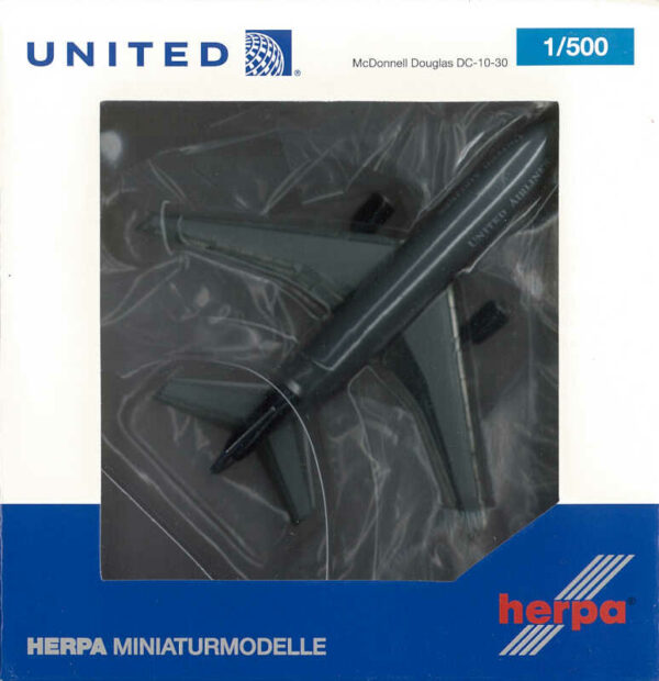 McDonnell Douglas DC-10-30 United Airlines N1858U Herpa 530941 1:500