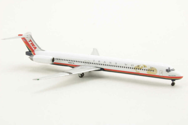 McDonnell Douglas MD-83 TWA Trans World N984TW Herpa 533737 1:500 – Bild 2