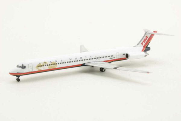 McDonnell Douglas MD-83 TWA Trans World N984TW Herpa 533737 1:500 – Bild 3