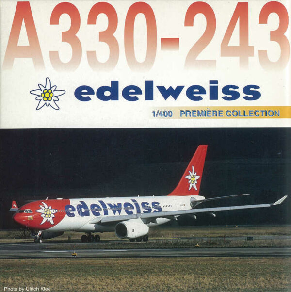 Airbus A330-243 Edelweiss HB-IQZ Dragon Wings 55305 1:400