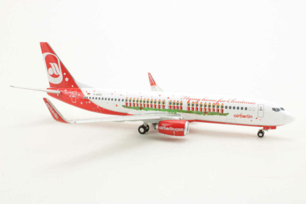 Boeing 737-800 Air Berlin "Flying home for Christmas" D-ABMS Herpa 556811 1:200 – Bild 2