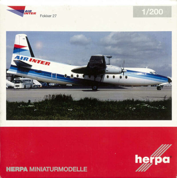 Fokker 27 Air Inter F-BPNE Herpa 556965 1:200