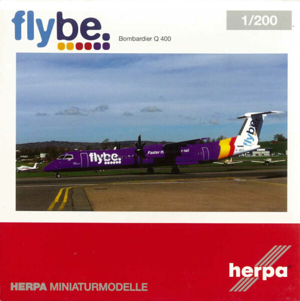 Bombardier Q400 Flybe G-JECY Herpa 557160 1:200