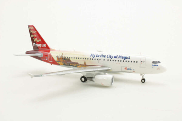 Airbus A319 CSA Czech Airlines "Prague - City of Magic" OK-NEP Herpa 558075 1:200 – Bild 2