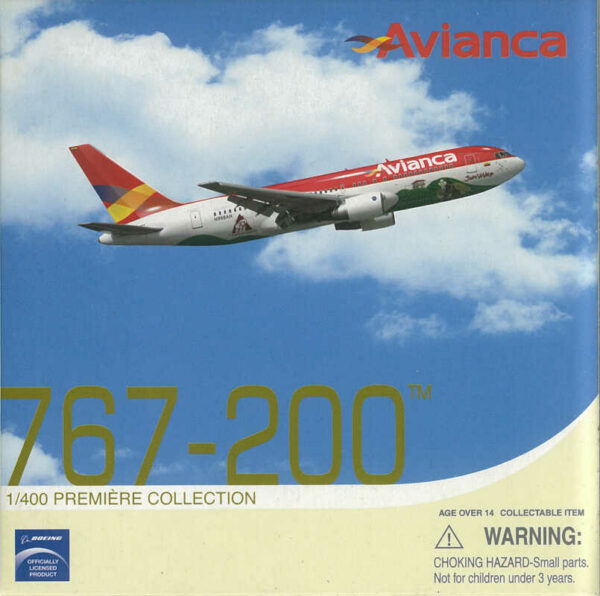 Boeing 767-200 Avianca N988AN Dragon Wings 56014 1:400