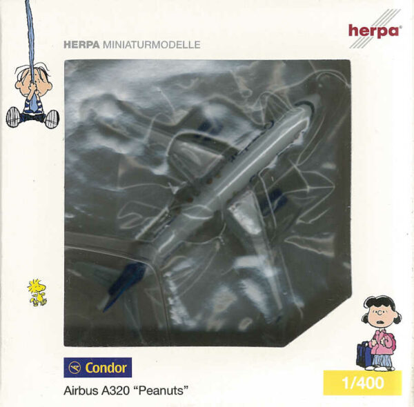 Airbus A320 Condor "Peanuts" D-AICE Herpa 562263 1:400