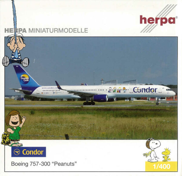 Boeing 757-300 Condor "Peanuts" D-ABOJ Herpa 562270 1:400