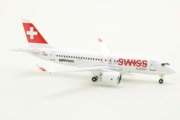 Bombardier CS100 Swiss International C-GWXZ Herpa 562522 1:400 – Bild 2