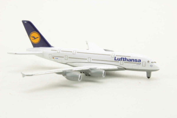 Set 3pcs Airbus A380 / A340 / Boeing 747 Lufthansa Herpa 570008 1:1000 – Bild 2