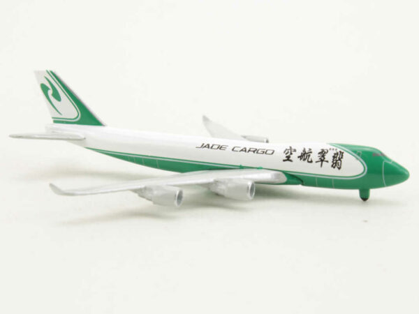 Set 3pcs Boeing 777F Aero Logic / 747F Jade Cargo / MD-11F Lufthansa Cargo Herpa 570329 1:1000 – Bild 4