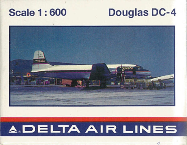 Douglas DC-4 Delta Air Lines Schabak 938/21 1:600