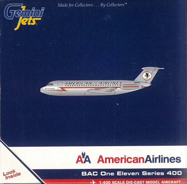 BAC One Eleven Series 400 American Airlines N5043 Gemini Jets GJAAL116 1:400