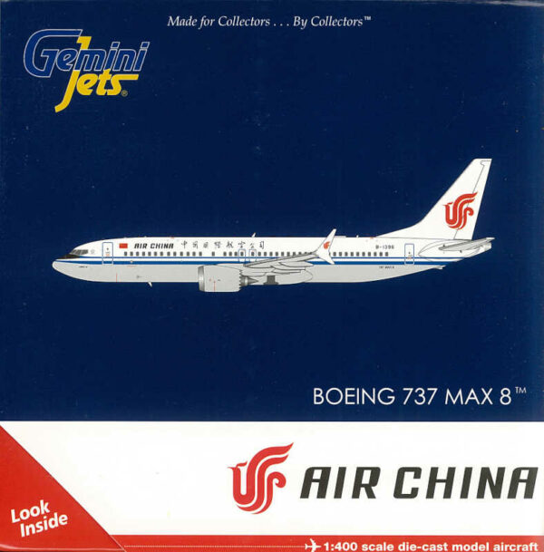 Boeing 737 MAX8 Air China B-1396 Gemini Jets GJCCA1706 1:400