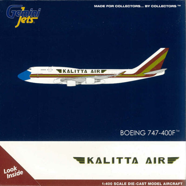 Boeing 747-400F Kalitta Air N744CK Gemini Jets GJCKS1999 1:400