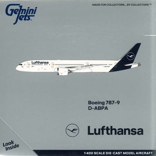 Boeing 787-9 Lufthansa D-ABPA Gemini Jets GJDLH2046 1:400