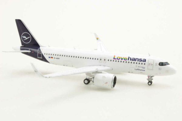 Airbus A320neo Lufthansa "Lovehansa" D-AINY Gemini Jets GJDLH2168 1:400 – Bild 2