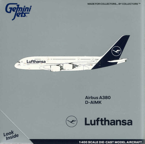 Airbus A380-800 Lufthansa D-AIMK Gemini Jets GJDLH2172 1:400