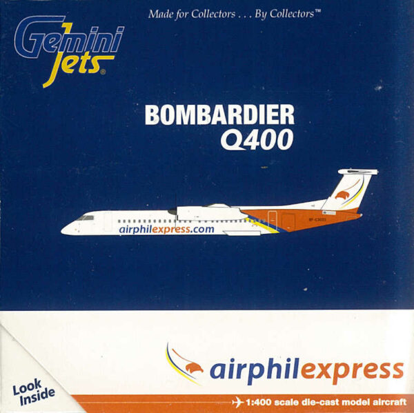 Bombardier Q400 airphilexpress RP-C3033 Gemini Jets GJGAP1215 1:400