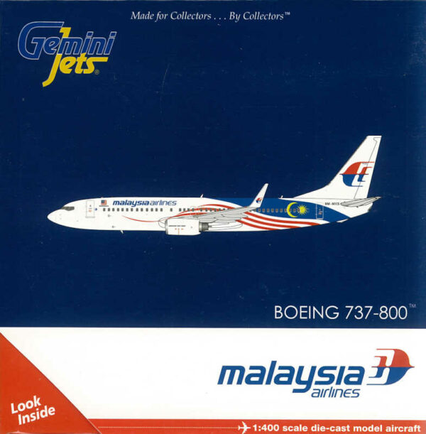 Boeing 737-800 Malaysia Airlines 9M-MXS Gemini Jets GJMAS1681 1:400