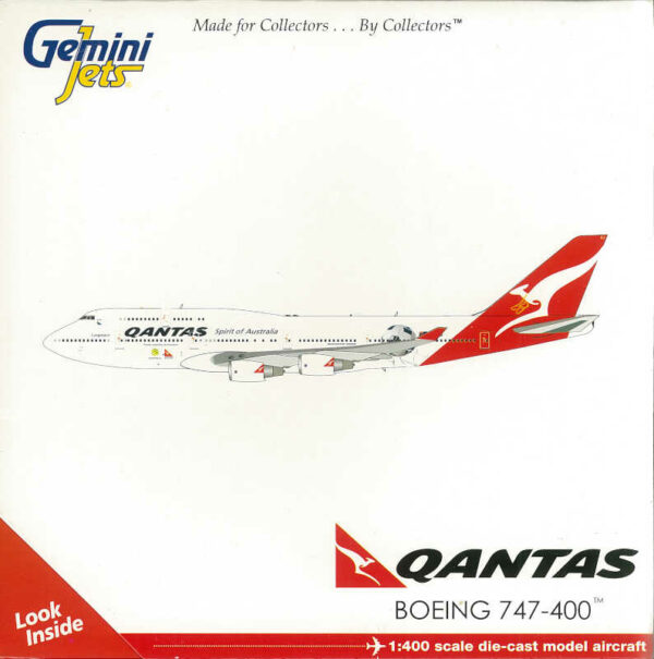 Boeing 747-400 Qantas "World Cup" VH-OEJ Gemini Jets GJQFA1440 1:400