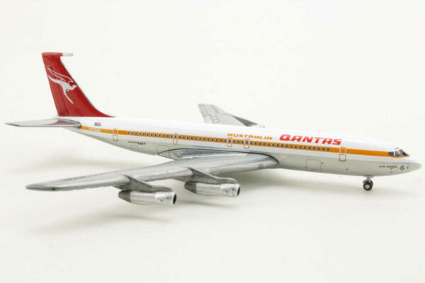 Boeing 707-320B/C Qantas "50th Anniversary" VH-EAG Gemini Jets GJQFA957 1:400 – Bild 2