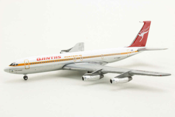 Boeing 707-320B/C Qantas "50th Anniversary" VH-EAG Gemini Jets GJQFA957 1:400 – Bild 3