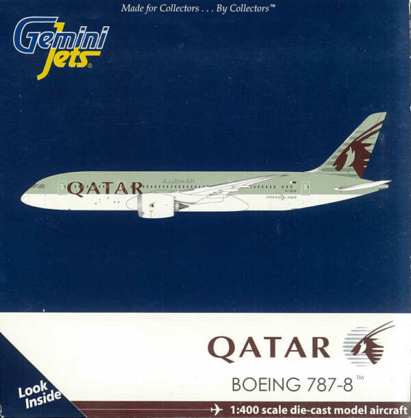 Boeing 787-8 Qatar A7-BCB Gemini Jets GJQTR1221 1:400