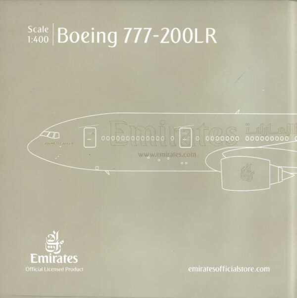 Boeing 777-200LR Emirates A6-EWD Gemini Jets GJUAE1090 1:400