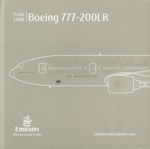 Boeing 777-200LR Emirates A6-EWE Gemini Jets GJUAE1352 1:400