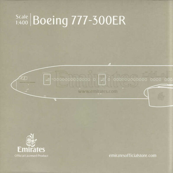 Boeing 777-300ER Emirates A6-EPP Gemini Jets GJUAE1609 1:400