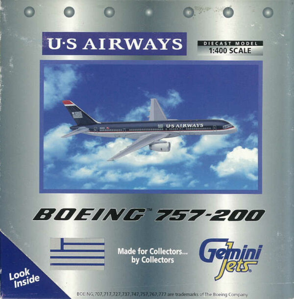 Boeing 757-200 US Airways N633AU Gemini Jets GJUSA060 1:400