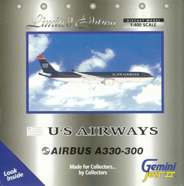 Airbus A330-300 US Airways N672UW Gemini Jets GJUSA557 1:400