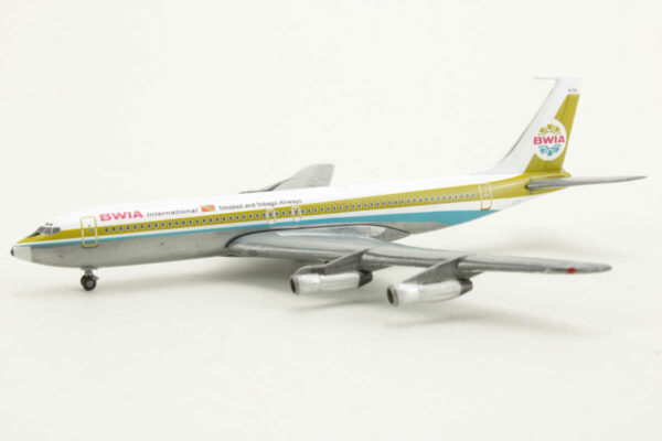 Boeing 707-320 BWIA International 9Y-TEX Gemini Jets GSBWA016 1:400 – Bild 3