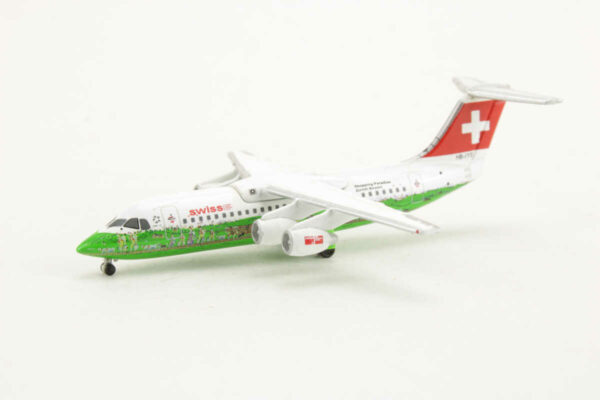 Avro RJ-100 Swiss International HB-IYS Jet-X JXVL017 1:400 – Bild 3