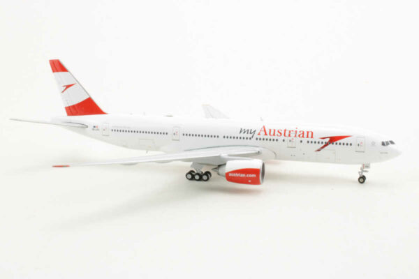 Boeing 777-200ER my Austrian OE-LPD JC Wings LH4003 1:400 – Bild 2