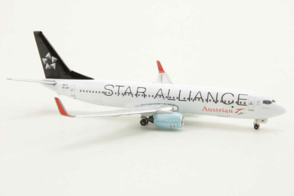 Boeing 737-800 Austrian "Star Alliance" OE-LNT Witty Wings WT4738016 1:400 – Bild 2