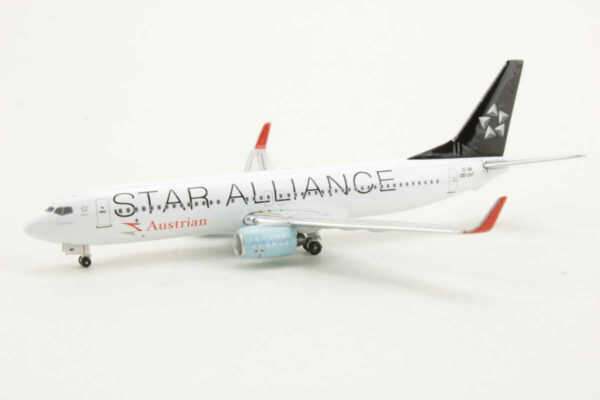 Boeing 737-800 Austrian "Star Alliance" OE-LNT Witty Wings WT4738016 1:400 – Bild 3