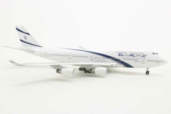 Boeing 747-400 El Al Israel Airlines 4X-ELD Witty Wings WT4744006 1:400 – Bild 2