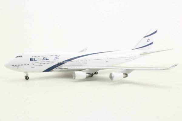 Boeing 747-400 El Al Israel Airlines 4X-ELD Witty Wings WT4744006 1:400 – Bild 3