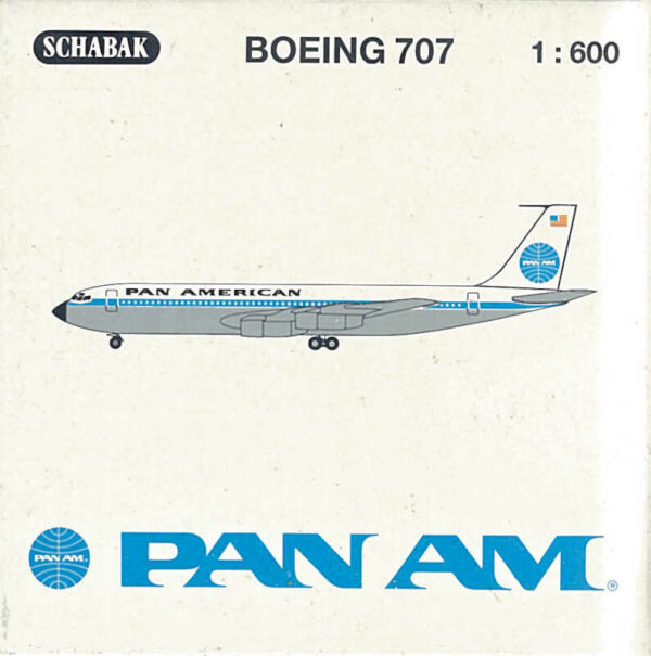 Boeing 707 Pan Am Schabak 935/7 1:600