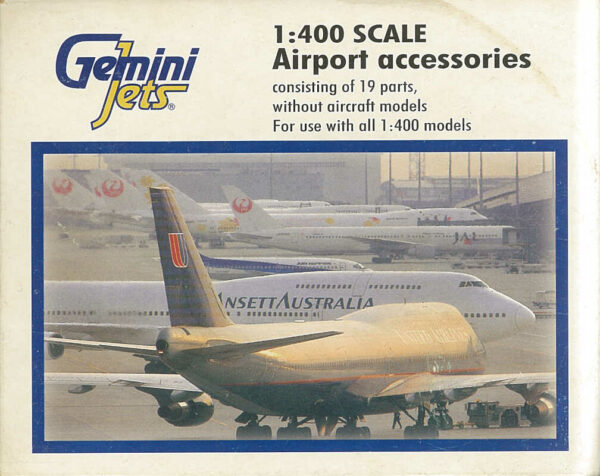 Airport Accessories 19 parts Gemini Jets GJAPS001 1:400