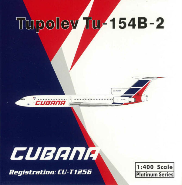 Tupolev TU-154B-2 Cubana CU-T1256 Phoenix 11804 1:400