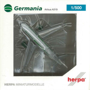 Airbus A319 Germania D-ASTC Herpa 518703-001 1:500