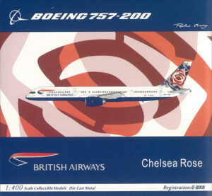 Boeing 757-200 British Airways "Chelsea Rose" G-BIKB NG Models 53043 1:400