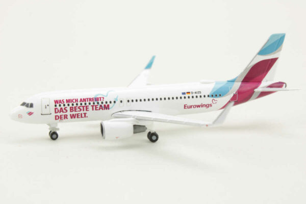 Airbus A320 Eurowings "Team" D-AIZS Herpa 535533 1:500 – Bild 3