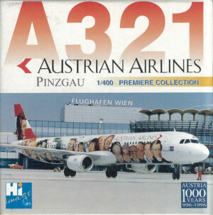 Airbus A321 Austrian Airlines OE-LBB Dragon Wings 55055 1:400