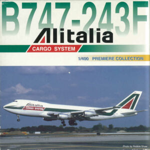 Boeing 747-243F Alitalia Cargo System I-DEMR Dragon Wings 55111 1:400
