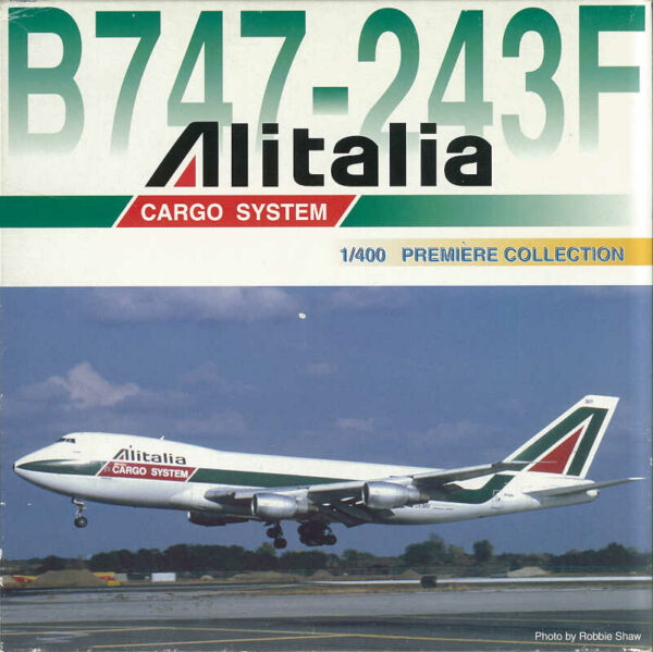 Boeing 747-243F Alitalia Cargo System I-DEMR Dragon Wings 55111 1:400