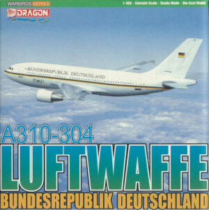 Airbus A310-304 Luftwaffe Bundesrepublik Deutschland 10+21 Dragon Wings 55616 1:400